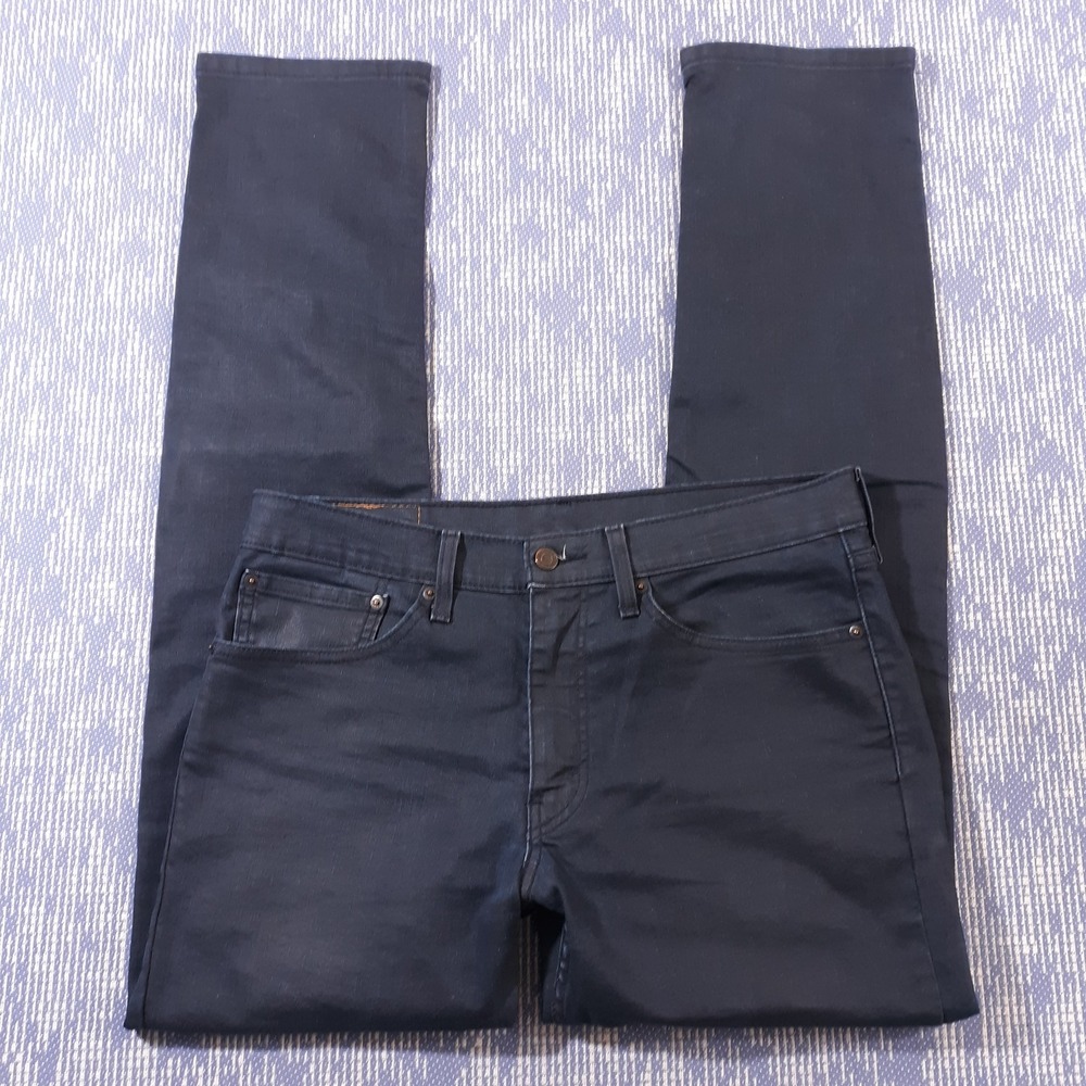 Levi's 511 Jeans Mens Size 34 x 34 Blue Cotton Blend 5-Pocket